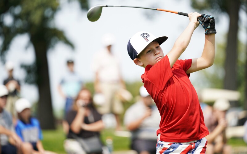 Image from the 2022 Drive, Chip and Putt Regional Qualifier at Medinah Country Club on September 11, 2021.
