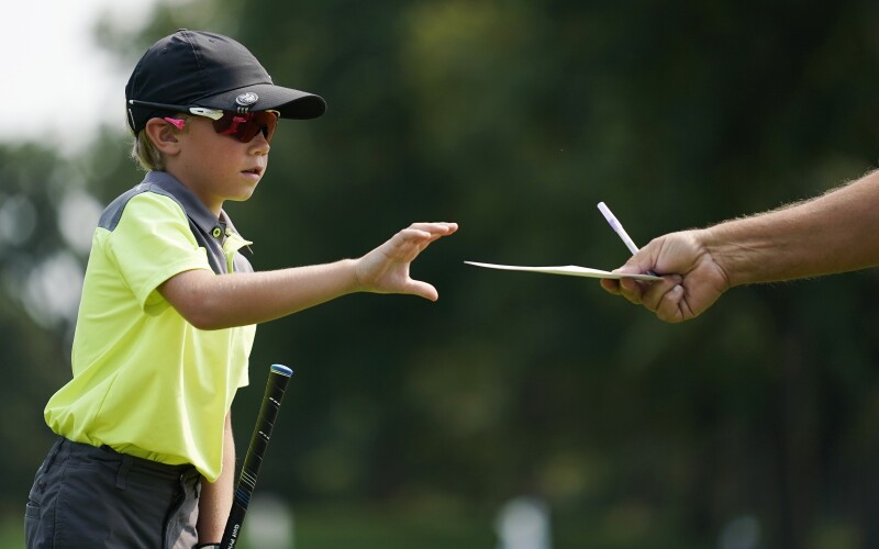 Image from the 2022 Drive, Chip and Putt Regional Qualifier at Medinah Country Club on September 11, 2021.