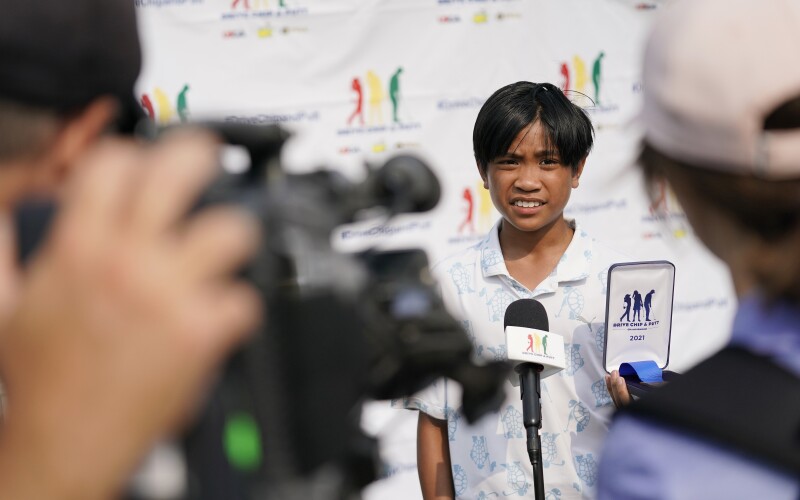 Image from the 2022 Drive, Chip and Putt Regional Qualifier at Medinah Country Club on September 11, 2021.