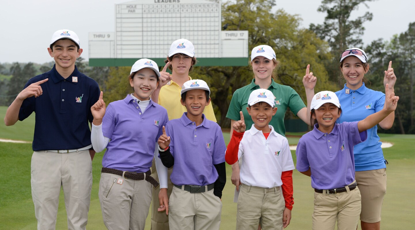 Winners of the Drive, Chip and Putt National Finals